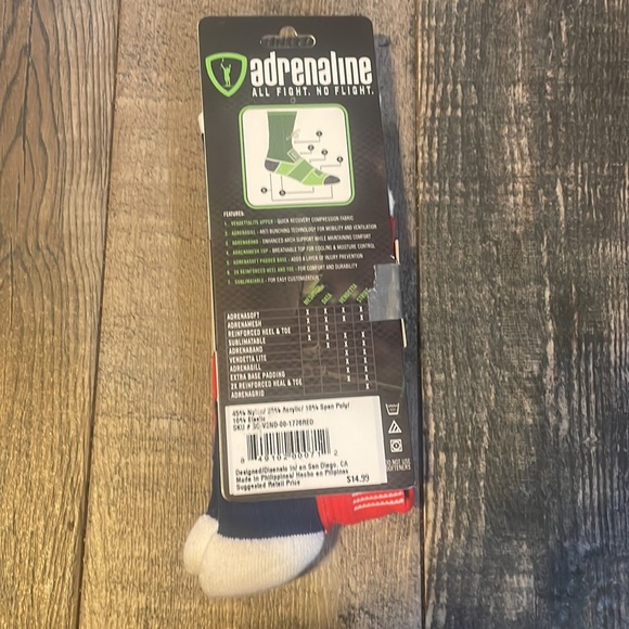 Adrenaline vendetta lacrosse socks - Picture 2 of 3